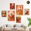 Set 6 tranh thần tài tết 2.026 may mắn, formex dán tường kèm keo, còn 96.000đ 5