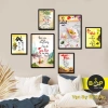 Set 6 tranh thần tài tết 2.026 may mắn, formex dán tường kèm keo, còn 96.000đ 9
