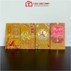 Set 60 Lì Xì Nhung Vàng Sang Trọng - Bao Lì Xì Tết 2.026 Cao Cấp In Chữ Kim Cậu Chủ Nhỏ, Giá chỉ 35.000 VND 4