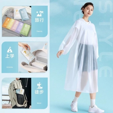 Set 7 áo mưa du lịch cắm trại, chống thấm dùng một lần, túi ngoài trời - 65.000 VND 4 Set 7 áo mưa du lịch cắm trại, chống thấm dùng một lần, túi ngoài trời - 65.000 VND 4