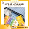 Set 7 Áo Mưa Du Lịch Ngoài Trời Chống Thấm Dùng Một Lần Tiện Lợi Cắm Trại Di Động