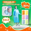 Sét 7 Áo Mưa Dùng 1 Lần Nhỏ Gọn Tiện Dụng – Áo Mưa Du Lịch Gấp Gọn, Giá 70.000đ