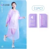 Sét 7 Áo Mưa Dùng 1 Lần Nhỏ Gọn Tiện Dụng – Áo Mưa Du Lịch Gấp Gọn, Giá 70.000đ 3