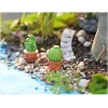 Set 7 chậu cây xương rồng mini trang trí taplo ô tô Decor Luxcar giá rẻ 4