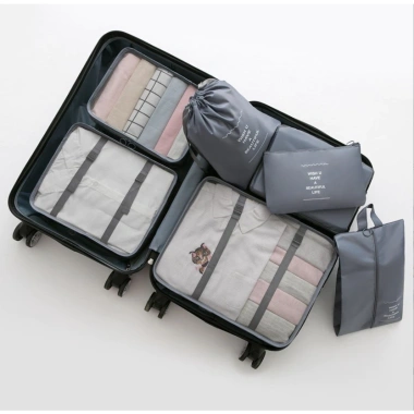 Set 7 túi đựng đồ du lịch đa năng, phân loại tiện lợi - Giá ưu đãi 155k 8