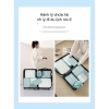 Set 7 túi quần áo, mỹ phẩm du lịch - Nhiều kích thước, giá ưu đãi 113.400 VND