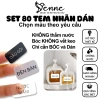 Set 80 Nhãn Dán Tuýp Chiết Mỹ Phẩm Du Lịch, In Tên Đồ Dùng, Giá 20.000 VNĐ