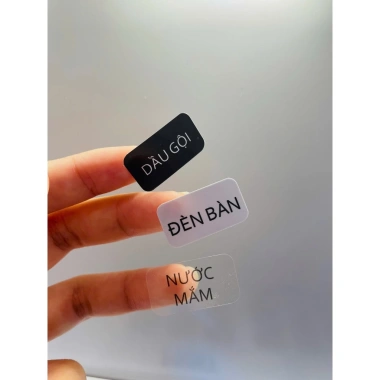 Set 80 Nhãn Dán Tuýp Chiết Mỹ Phẩm Du Lịch, In Tên Đồ Dùng, Giá 20.000 VNĐ 3