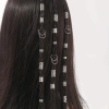 Set 80pcs Nẹp Tóc Dreadlock Boho Mạ Bạc - Kẹp Tóc HipHop Đa Dụng Giá 32.500 6