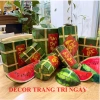 Set 9 Đồ Decor Tết Giấy Bánh Chưng, Bánh Tét, Dưa Hấu 2.026 - Giá chỉ 32.000₫