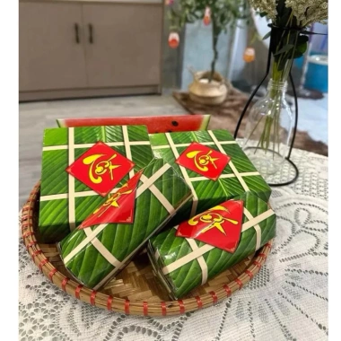 Set 9 Đồ Decor Tết Giấy Bánh Chưng, Bánh Tét, Dưa Hấu 2.026 - Giá chỉ 32.000₫