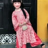 Sét Áo Dài Mẹ & Bé Gái Lụa Gấm Hai Da Cao Cấp – Dịu Êm, Sang Trọng, Tết 2.026 7