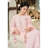 Set áo dài Uyển Nhi tay phối lông vũ - Đẹp sang Tết, chỉ 388.000
