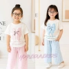 Set áo rút eo và quần xuông bé gái 9-42kg, chất mềm mịn, thấm hút mồ hôi, giá ưu đãi 76.686 VND 6