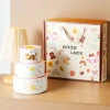 Set bát quà tặng 3 bát sứ cute mèo đen trong hộp, giá ưu đãi 139k sinh nhật