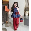 Set bộ bé gái trung thu lễ tết kèm túi size 9‑39kg, giá ưu đãi 175.000đ 2