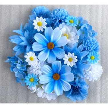 Set Bông Hoa Lụa Vải Mix Tông Màu Đẹp, Sắc Nét - Trang Trí Tết, Giỏ Quà, Tháp Bánh, Giá 49.120đ 3 Set Bông Hoa Lụa Vải Mix Tông Màu Đẹp, Sắc Nét - Trang Trí Tết, Giỏ Quà, Tháp Bánh, Giá 49.120đ 3
