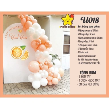 Set bóng sinh nhật kèm khung U bạt - Trang trí bé trai, bé gái, giá 598.500₫ 10 Set bóng sinh nhật kèm khung U bạt - Trang trí bé trai, bé gái, giá 598.500₫ 10