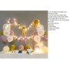 Set Bóng Trang Trí Sinh Nhật Người Lớn Với Đèn LED Số Tuổi Happy Birthday 10