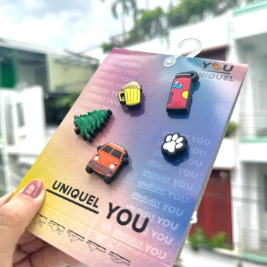 Set Charm Nhựa Gắn Dép Chủ Đề Du Lịch Khám Phá - 10 mẫu, giá 50.000 VND 4
