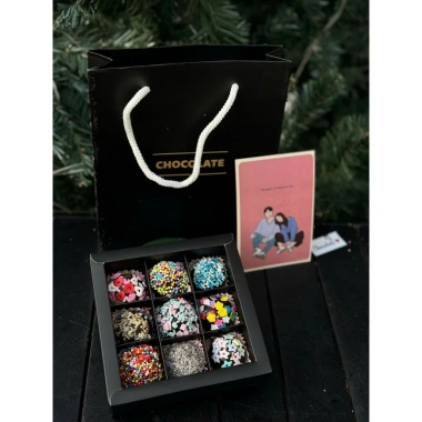 Set Chocolate Truffle Valentine - Túi Giấy + Thiệp, Quà Lãng Mạn, Giá 89.000 VNĐ 10
