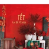 Set chữ TẾT LÀ ĐỂ VỀ NHÀ - Trang trí Tết hottrend 2.026, giá chỉ 160.000đ