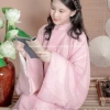 Sét cổ phục vải xước kim tuyến 2 lớp - Đầm Tết, giảm giá 668k, sang trọng thoải mái 4