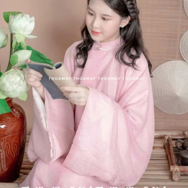 Sét cổ phục vải xước kim tuyến 2 lớp - Đầm Tết, giảm giá 668k, sang trọng thoải mái 4 Sét cổ phục vải xước kim tuyến 2 lớp - Đầm Tết, giảm giá 668k, sang trọng thoải mái 4