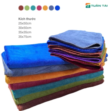 Set Combo 5 Khăn Lau Đa Năng Tuấn Tài - Microfiber Cao Cấp, Giá Ưu Đãi 27.225 2