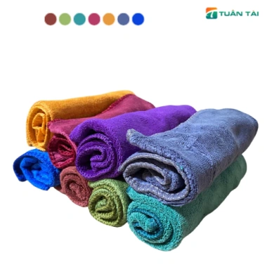 Set Combo 5 Khăn Lau Đa Năng Tuấn Tài - Microfiber Cao Cấp, Giá Ưu Đãi 27.225 7