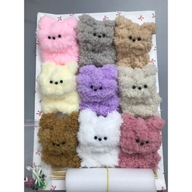 Set Cún bông làm sẵn hoa Cún - Quà tặng 8/3, Valentine, sinh nhật, tốt nghiệp - Giá ưu đãi 36.000 VND