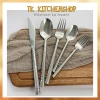 Set dao muỗng nĩa inox 304 thân tròn nhám kim cương - Giá ưu đãi 62.000 VNĐ 2