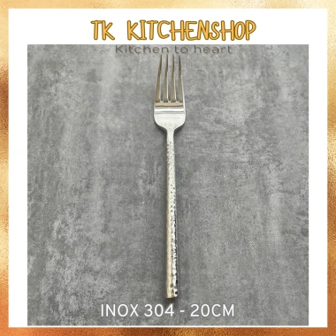 Set dao muỗng nĩa inox 304 thân tròn nhám kim cương - Giá ưu đãi 62.000 VNĐ