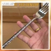 Set dao muỗng nĩa inox 304 thân tròn nhám kim cương - Giá ưu đãi 62.000 VNĐ 8