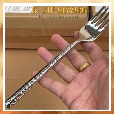 Set dao muỗng nĩa inox 304 thân tròn nhám kim cương - Giá ưu đãi 62.000 VNĐ