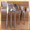 Set dao muỗng nĩa inox 304 thân tròn nhám kim cương - Giá ưu đãi 62.000 VNĐ 9