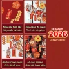 Sét dây liễng treo tết 2.026 LIVILUXE Tag Sticker đa dạng hình cây mai giảm giá 26.000 6