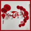 Set decor Tết 2.026: Quạt trang trí nhà, lớp học + Keo dán 2 mặt, phụ kiện Bính Ngọ chỉ 100.000₫ 8
