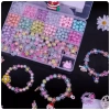 Set DIY Beaded 24 Mảnh Lưới Đồ Chơi & Phụ Kiện Cho Bé Gái - Tự Làm Vòng Tay 2