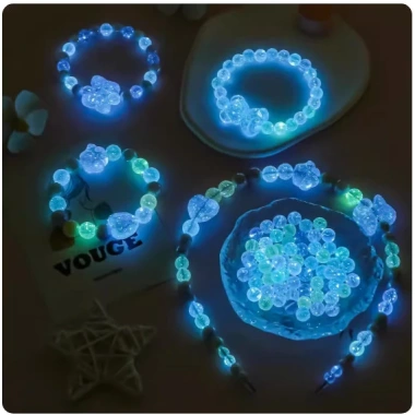 Set DIY Beaded 24 Mảnh Lưới Đồ Chơi & Phụ Kiện Cho Bé Gái - Tự Làm Vòng Tay