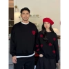 Set Đồ Đôi Gia Đình Áo Thun Trái Tim Đỏ - Áo Couple Mẹ Con Ba Con Dễ Thương 299k 7