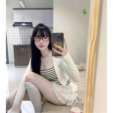 Set đồ nữ chơi Tết LOVITY GGG: Áo khoác cardigan, áo ống sọc, váy voan tầng xoè - Giá chỉ 189.000đ 8 Set đồ nữ chơi Tết LOVITY GGG: Áo khoác cardigan, áo ống sọc, váy voan tầng xoè - Giá chỉ 189.000đ 8