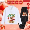 Set Đồ Tết Bính Ngọ 2.026 Mừng Năm Mới Bé Trai Bé Gái BABYMALL - Bộ Thun Polo Dài Tay Giá chỉ 182.000