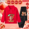 Set Đồ Tết Bính Ngọ 2.026 Mừng Năm Mới Bé Trai Bé Gái BABYMALL - Bộ Thun Polo Dài Tay Giá chỉ 182.000 6