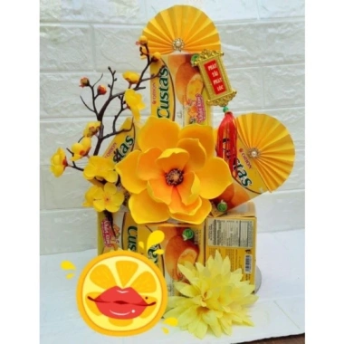 Set Đồ Trang Trí Tháp Bánh - Phụ Kiện Lộc Tài, Tặng Keo Nến và Đế, Rước May Mắn Dịp Tết 36.200 10