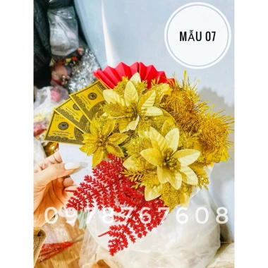 Set Đồ Trang Trí Tháp Bánh Phụ Kiện Tài Lộc Trưng Bày Lễ Tết 2.024 Giá 5.200 VND