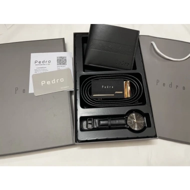 Set Fullbox và Túi giấy: Ví, Thắt lưng, Đồng hồ nam – Quà sinh nhật cho bạn trai 140k