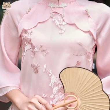 Set gia đình COCANDY áo dài XANH Tùng Minh + HỒNG Nhã E931/E1.091 - 358.000 VND 7