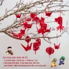 Set Gỗ In Hình 2 Mặt Tết 2.026 - Hạc và Lồng Đèn Vải Dạ Treo Siêu Xinh, 50.000₫ 4