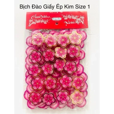 Set Hoa Đào 3D Dán Tường Tết 2.026 - Kích Thước Nhiều, Keo Hai Mặt, Nhà Cửa Xuân